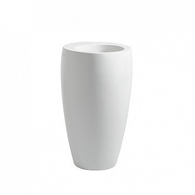 Раковина Laufen Alessi One 53х53х90 см 8.1197.2.400.109.1 | С LCC покрытием | Без отверстия для смесителя