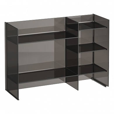 Стелаж 75x26x53 см Laufen By Kartell 3.8933.1.085.000.1 | Цвет дымчато серый