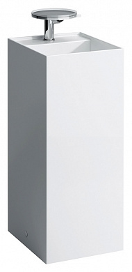 Напольная раковина Laufen Kartell 37х43х90 см 8.1133.1.757.111.1 | Матовая